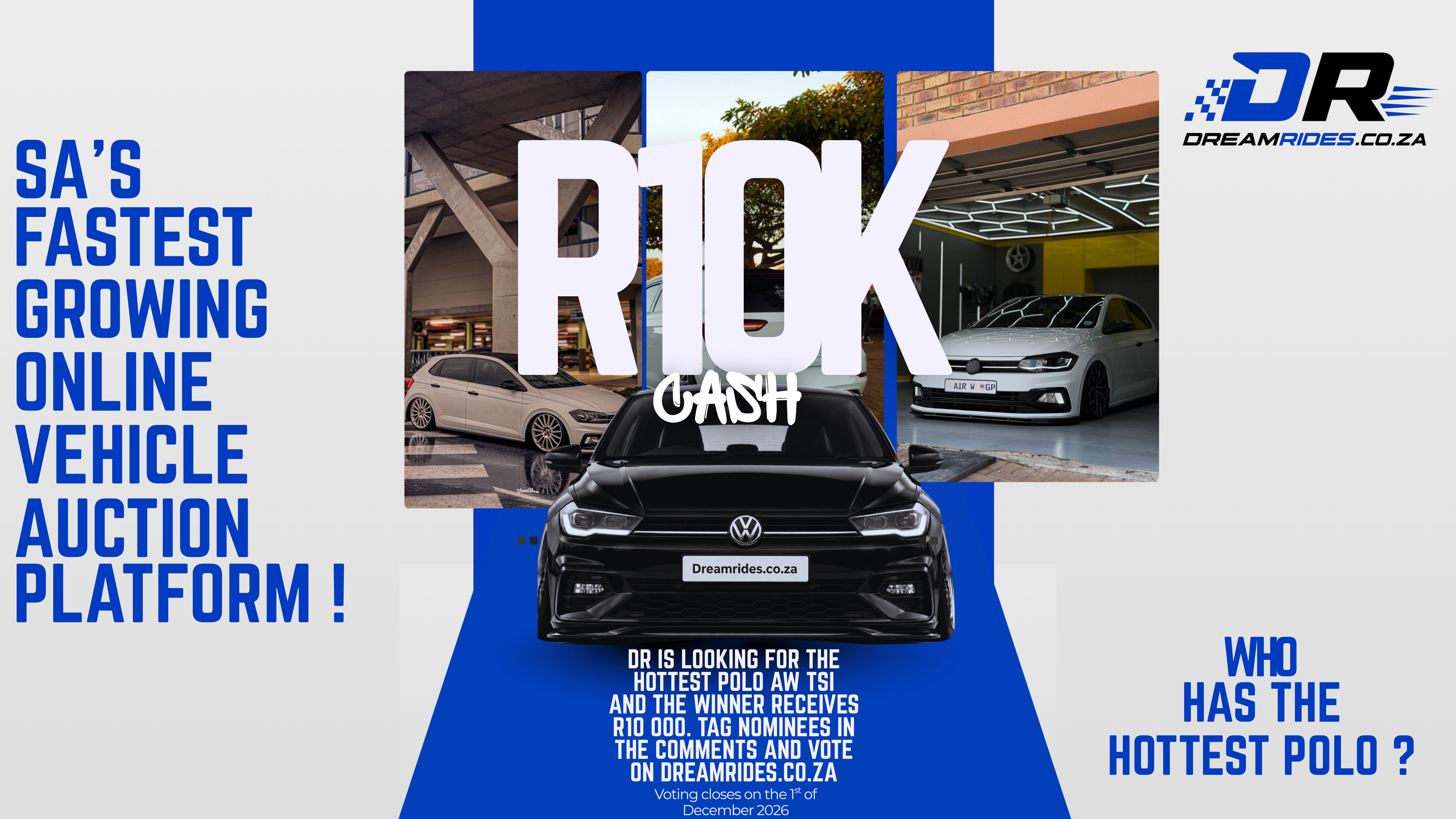Find South Africa’s Hottest Polo AW TSI with DreamRides & Shauks Automotive!